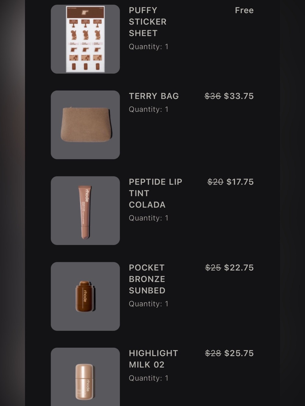 Limited Edition Rhode Summer Kit - Picture 2 of 2
